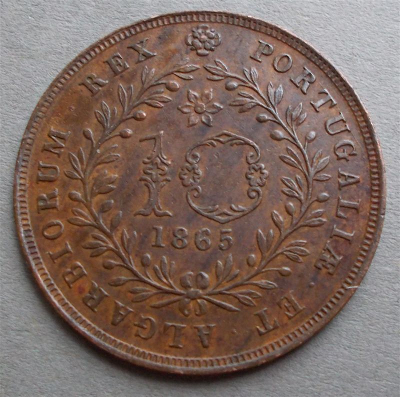 1865-Azores-Portugal-10-Reis